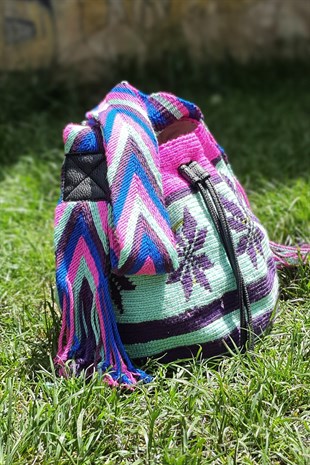 Turkuaz Wayuu Bag